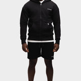 ZIPPER-HOODIE SCHWARZ