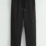 Essential Tech Tracksuit Black