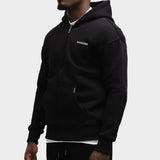 ZIPPER-HOODIE SCHWARZ