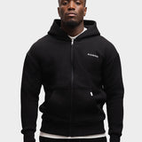 ZIPPER-HOODIE SCHWARZ