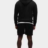 ZIPPER-HOODIE SCHWARZ