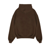 RK BLANK HOODIE KAFFEE SLIMFIT