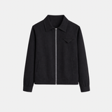 VALERMO ZIP-JACKE | SCHWARZ
