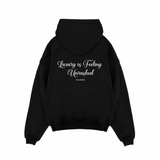 UNRUSHED HOODIE BLACK