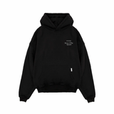 UNRUSHED HOODIE BLACK