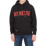 Richesse Brand hoodie JR Schwarz