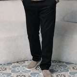CORE STRAIGHT PANTS BLACK
