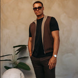 CORE BODYWARMER BEIGE BRAUN