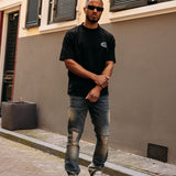 SNIT FLARED JEANS