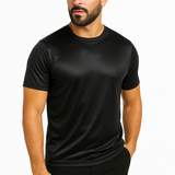 SHINY ESSENTIAL SHIRT BLACK