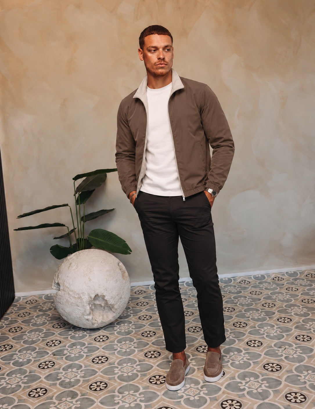 CORE JACKET OLIVE — lifestylefoto