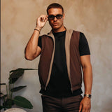 CORE BODYWARMER BEIGE BRAUN