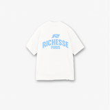 PARIS T-SHIRT WHITE BLUE