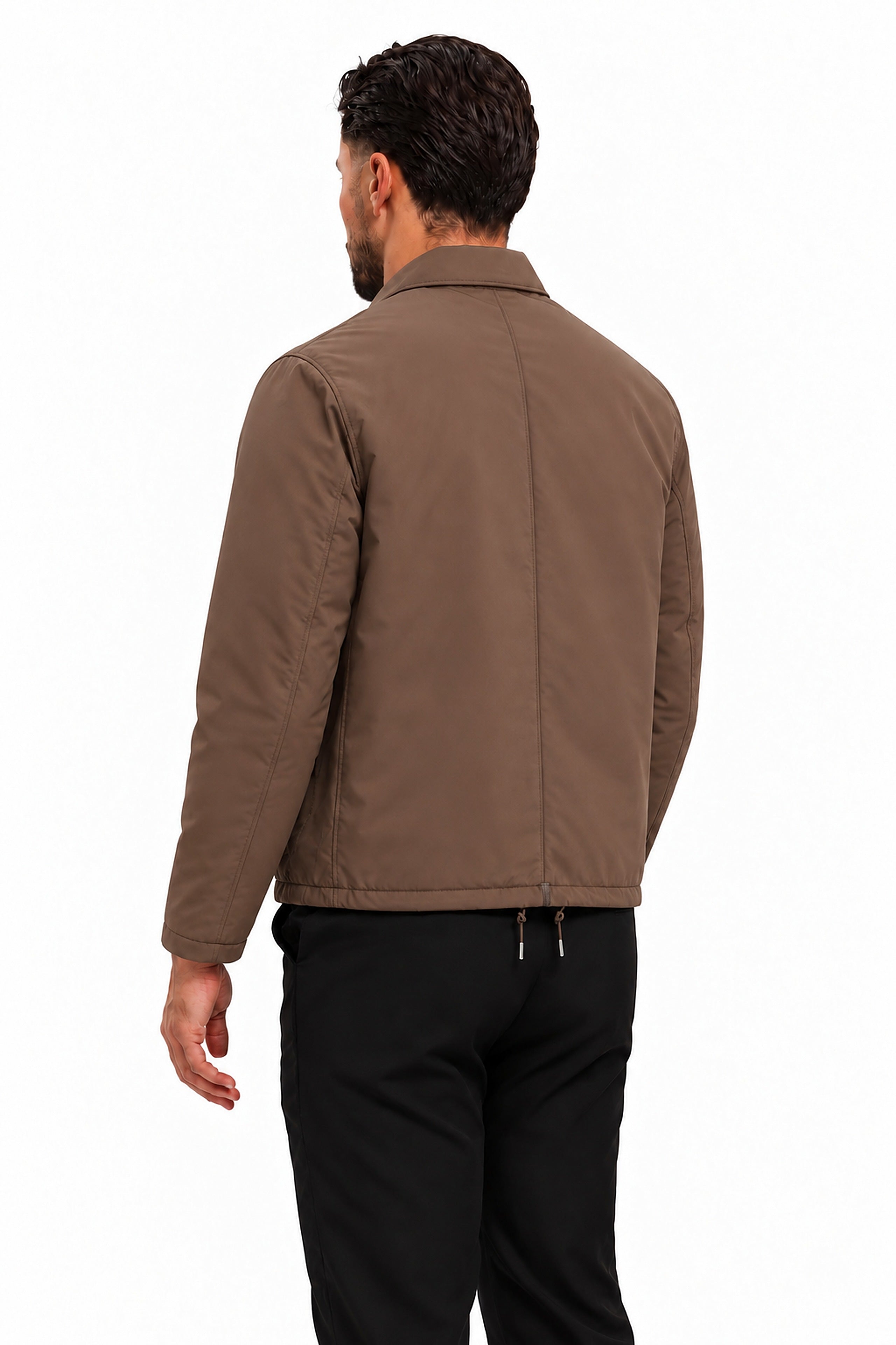 TORINO JACKET | BROWN — achterkant