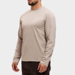 SHINY ESSENTIAL LONGSLEEVE BEIGE