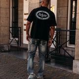 SNIT FLARED JEANS