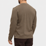 SHINY ESSENTIAL LONGSLEEVE DARK SAND