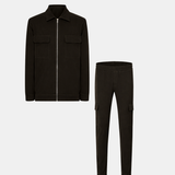 ESSENTIAL SUIT | DARK BROWN