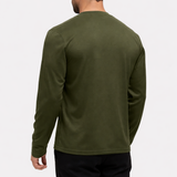 SHINY ESSENTIAL LONGSLEEVE MIDNIGHT OLIVE