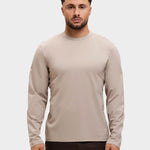 SHINY ESSENTIAL LONGSLEEVE BEIGE