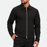MARSEILLE JACKET | BLACK — schuin voor