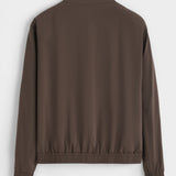 TECH ZIP SUIT | BROWN