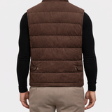BASE BODYWARMER BRAUN