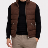 BASE BODYWARMER BRAUN