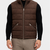 BASE BODYWARMER BRAUN