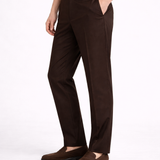 CORE STRAIGHT PANTS BROWN