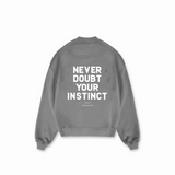 PERCEPTION GREY SWEATER