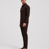 ESSENTIAL SUIT | DARK BROWN