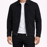 VALERMO ZIP-JACKE | SCHWARZ