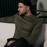 SHINY ESSENTIAL LONGSLEEVE MIDNIGHT OLIVE