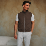 CORE BODYWARMER DUNKELBRAUN