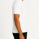 ESSENTIAL KNIT POLO WHITE