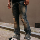 SNIT FLARED JEANS