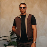 CORE BODYWARMER BEIGE BRAUN