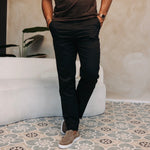 Core Straight Pants Black