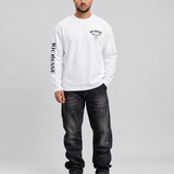 CLOTHING CLUB LONGSLEEVE WHITE | BLACK