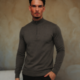 Knitted Zipper Green