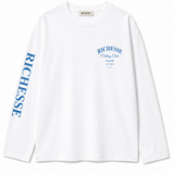 CLOTHING CLUB LONGSLEEVE WHITE | BLUE