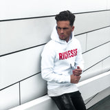 Richesse Brand White Hoodie