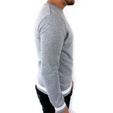 Striped Richesse Sweater Grau