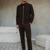 ESSENTIAL SUIT | DARK BROWN