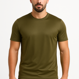 SHINY ESSENTIAL SHIRT OLIVE