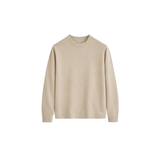 REYES STRICKPULLOVER RUNDHALS | BEIGE