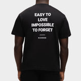 UNFORGETTABLE T-SHIRT BLACK