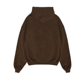 RK Blank Hoodie Coffee Slim Fit