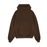 RK BLANK HOODIE COFFEE OVERSIZED